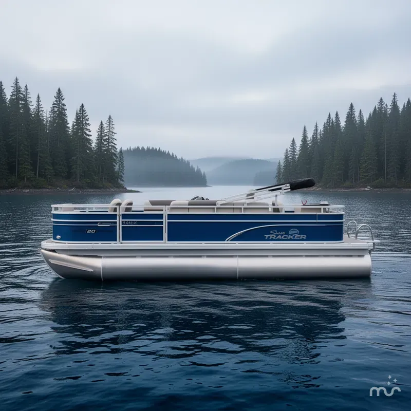 Slide: The Image of Sun Tracker Fishin' Barge 20 DLX 2026 - 2