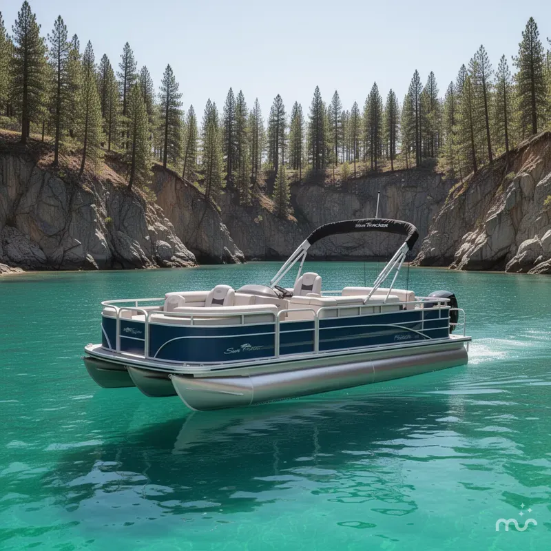 The Image of Sun Tracker Fishin' Barge 20 DLX 2026 - 0