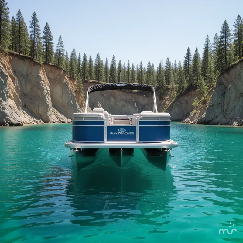 Slide: The Image of Sun Tracker Fishin' Barge 20 DLX 2026 - 1