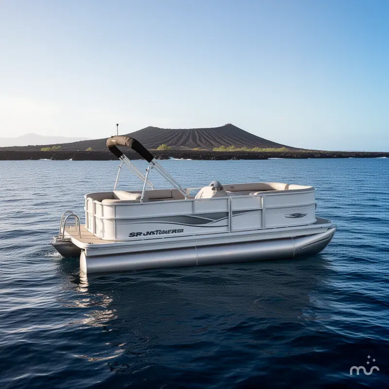 The Image of Sun Tracker Party Barge 16 DLX 2026 - 0