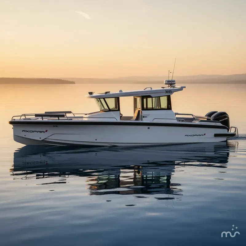 Slide: The Image of Axopar 29 XC Cross Cabin 2025 - 2