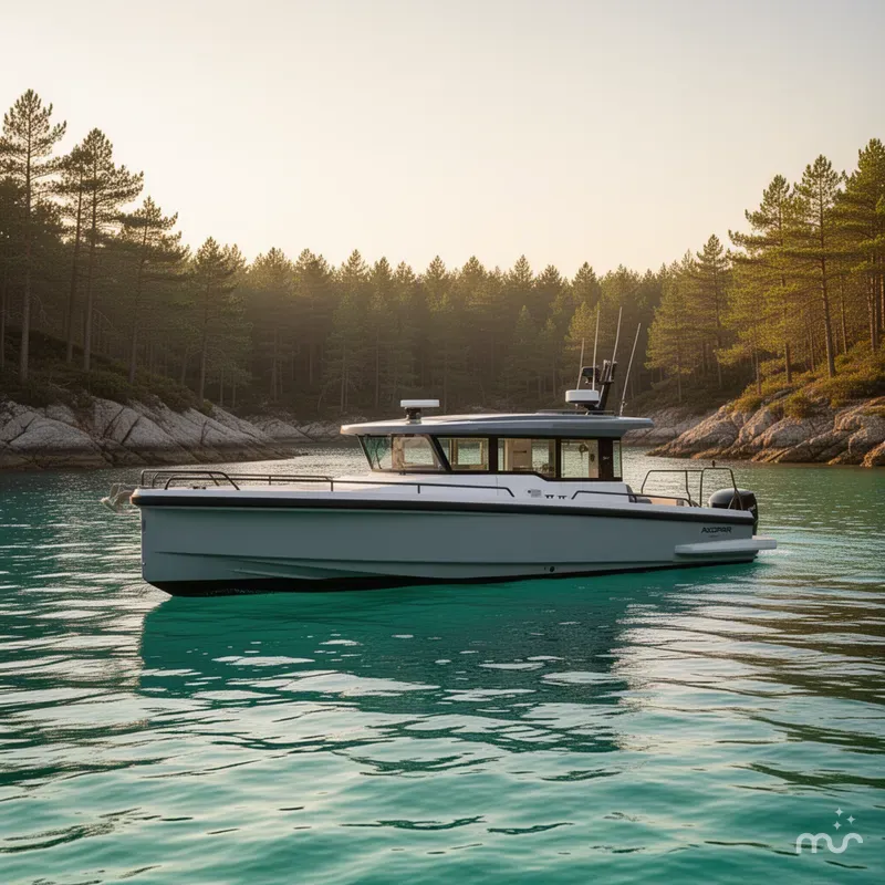 Slide: The Image of Axopar 37 XC Cross Cabin 2025 - 2