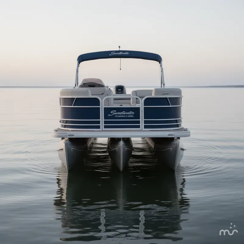Slide: The Image of Godfrey 2286 Sweetwater Pontoon 2015 - 2