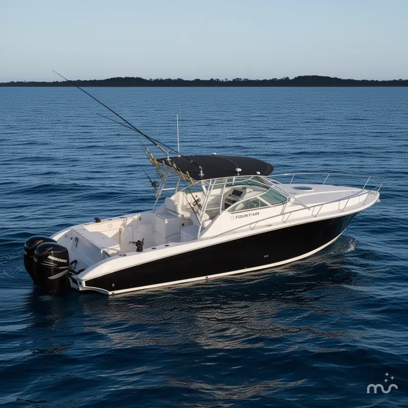 Slide: The Image of Fountain 33 Sportfish Cruiser 2007 - 0