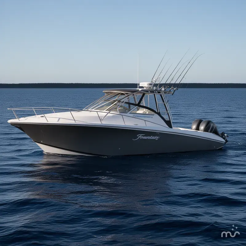 Slide: The Image of Fountain 33 Sportfish Cruiser 2007 - 2