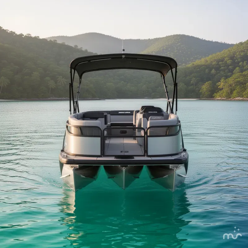 Slide: The Image of Sea-Doo Switch Cruise™ 18 - 230 Hp - Tech Galvanized 2026 - 1