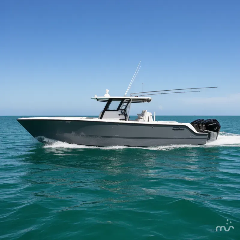 Slide: The Image of Invincible 35 Catamaran 2022 - 1