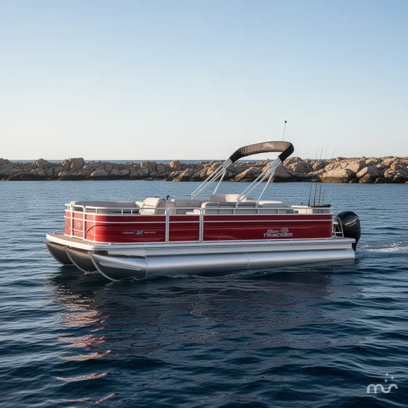 The Image of Sun Tracker Fishin' Barge 22 DLX 2026 - 0