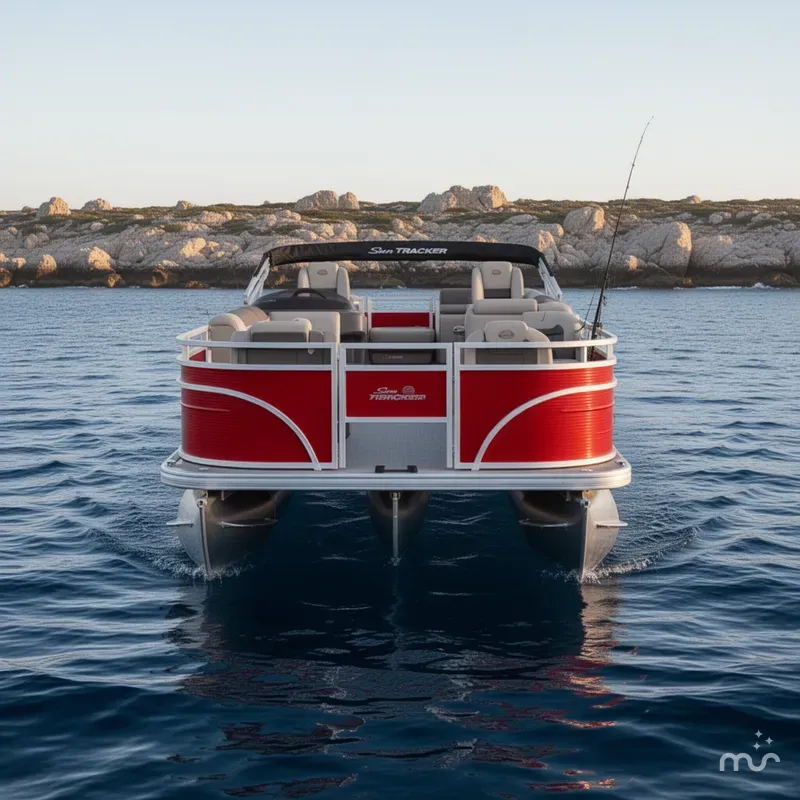Slide: The Image of Sun Tracker Fishin' Barge 22 DLX 2026 - 3