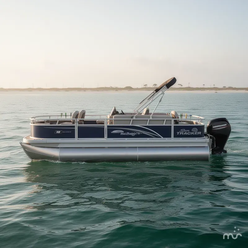 Slide: The Image of Sun Tracker Bass Buggy 18 DLX 2026 - 1