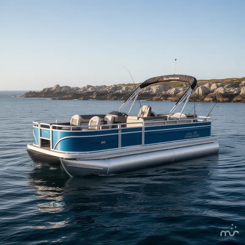 The Image of Sun Tracker Fishin' Barge 20 DLX 2026 - 0