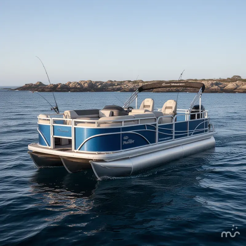 Slide: The Image of Sun Tracker Fishin' Barge 20 DLX 2026 - 3