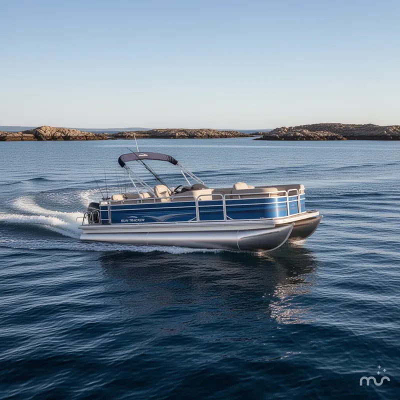 Slide: The Image of Sun Tracker Fishin' Barge 20 DLX 2026 - 4