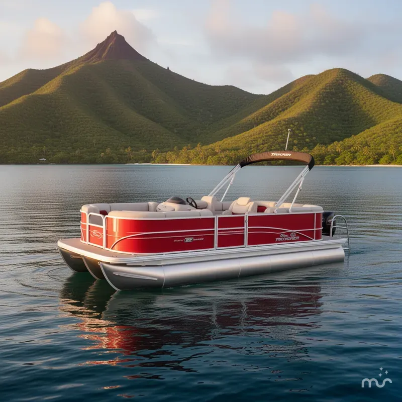 The Image of Sun Tracker Party Barge 22 DLX 2026 - 0