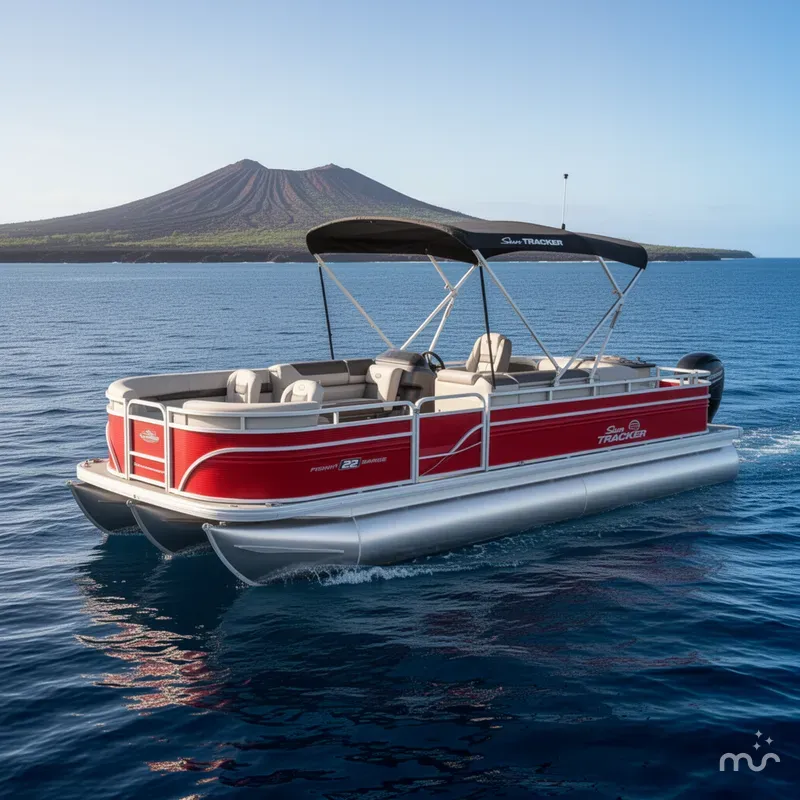 The Image of Sun Tracker Fishin' Barge 22 DLX 2026 - 0