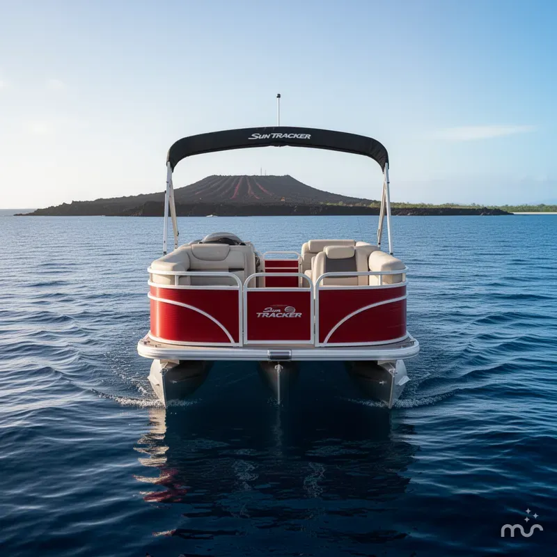 Slide: The Image of Sun Tracker Fishin' Barge 22 DLX 2026 - 3