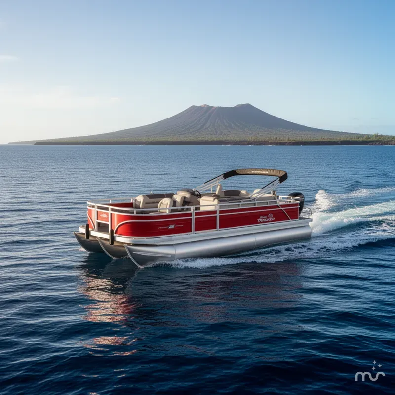 Slide: The Image of Sun Tracker Fishin' Barge 22 DLX 2026 - 4