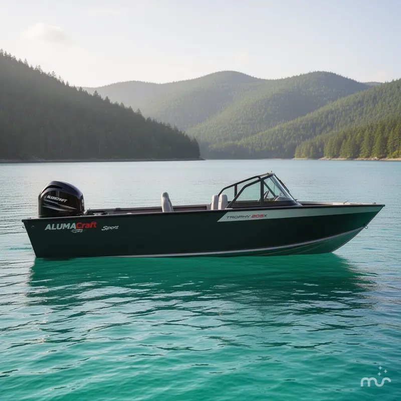 Slide: The Image of Alumacraft Trophy 205X Sport 2026 - 2