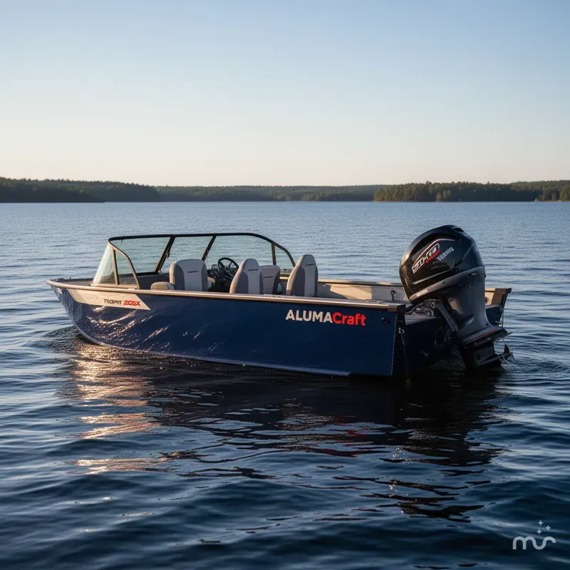 Slide: The Image of Alumacraft Trophy 205X Sport 2025 - 2