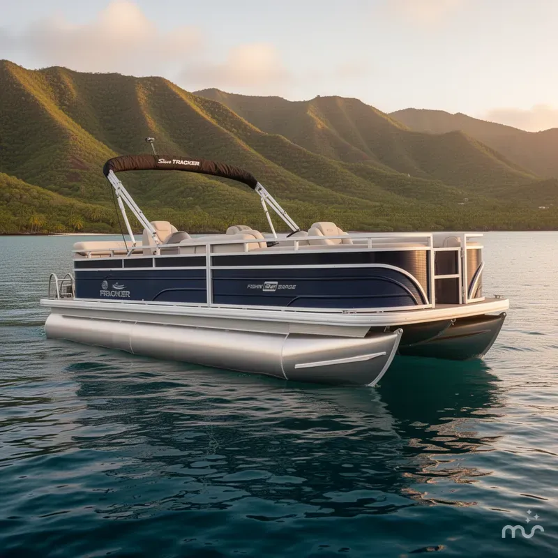 The Image of Sun Tracker Fishin' Barge 22 DLX 2026 - 0