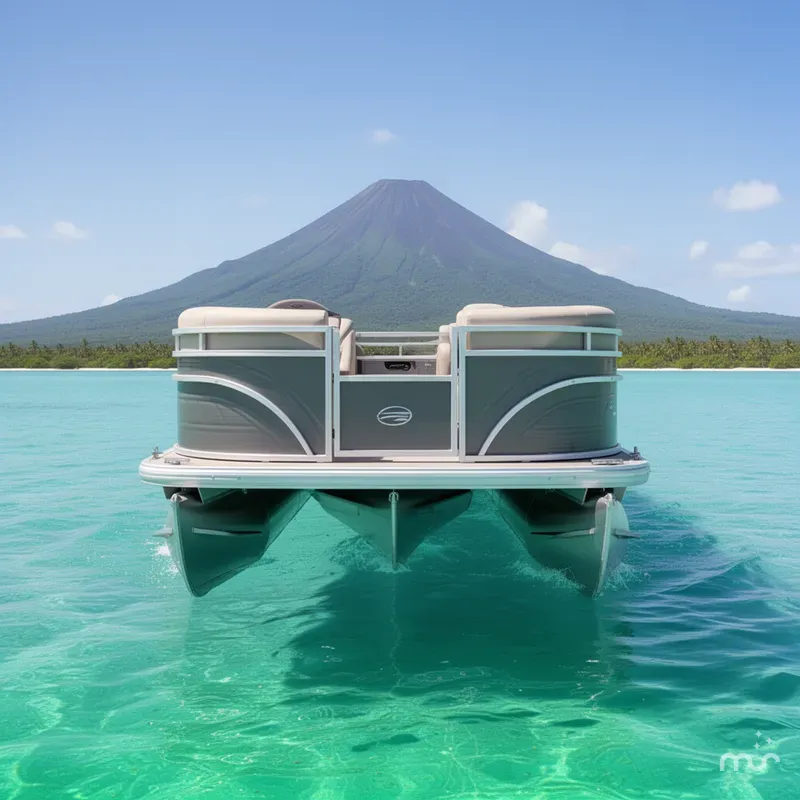 Slide: The Image of Sun Tracker Fishin' Barge 20 DLX 2024 - 1