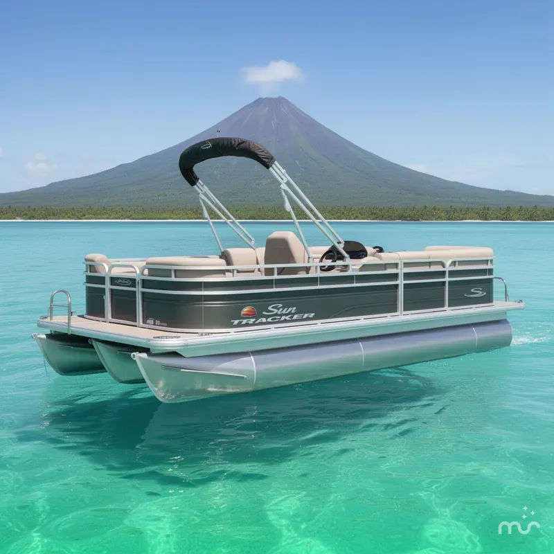 Slide: The Image of Sun Tracker Fishin' Barge 20 DLX 2024 - 2