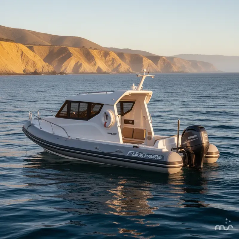 Slide: The Image of Flexboat Flex 680 Explorer 2023 - 2