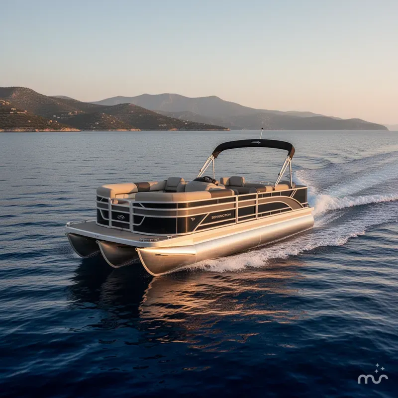 Slide: The Image of Bennington 22SFC TriToon Pontoon 2026 - 1