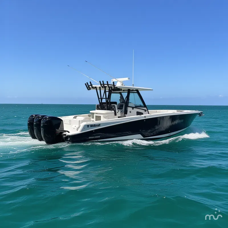 Slide: The Image of Wellcraft 352 Fisherman 2019 - 0