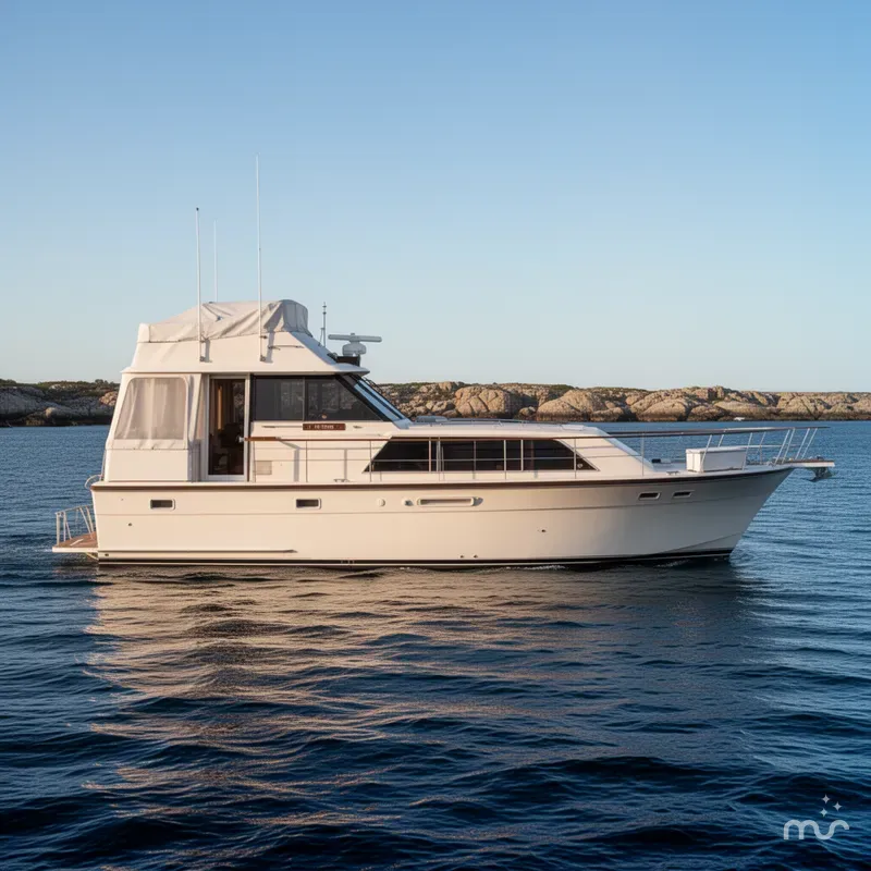 Slide: The Image of Hatteras 43 Double Cabin 1977 - 2