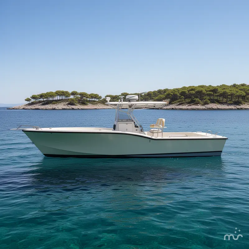 Slide: The Image of Ocean Master 31 Center Console 1987 - 2