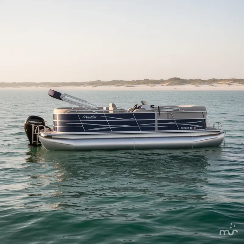 Slide: The Image of Bentley Pontoons 220/223 Cruise 2017 - 2