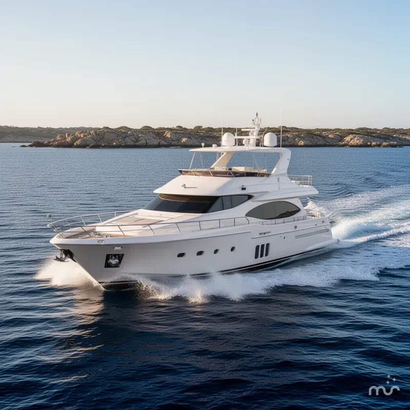 Slide: The Image of Ocean Alexander 74 Open Flybridge 2011 - 2
