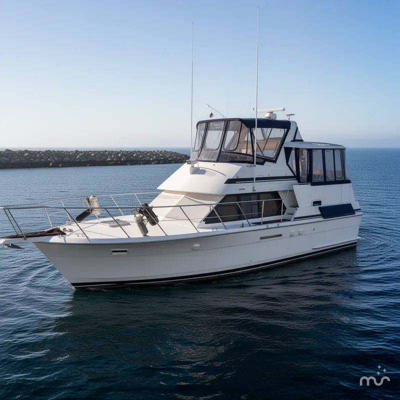 The Image of Hatteras 40 Motor Yacht 1991 - 0