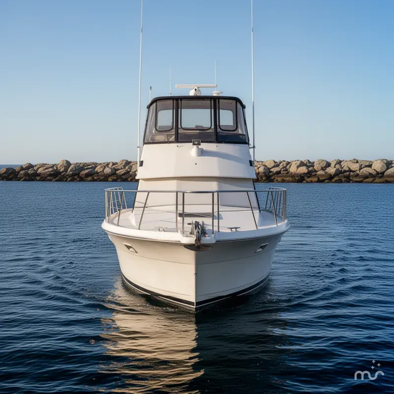 Slide: The Image of Hatteras 40 Motor Yacht 1991 - 1