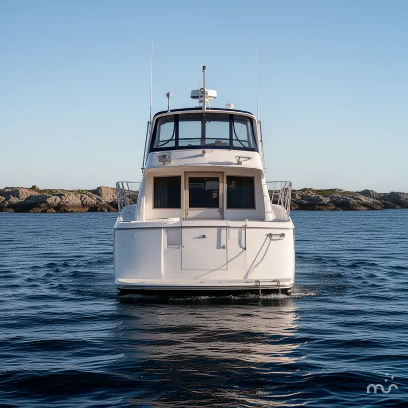Slide: The Image of Carver Yachts 350 Mariner 1997 - 3