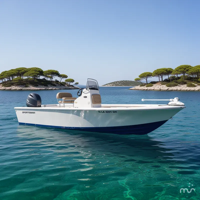 Slide: The Image of Sportsman Masters 227 Bay Boat 2015 - 2