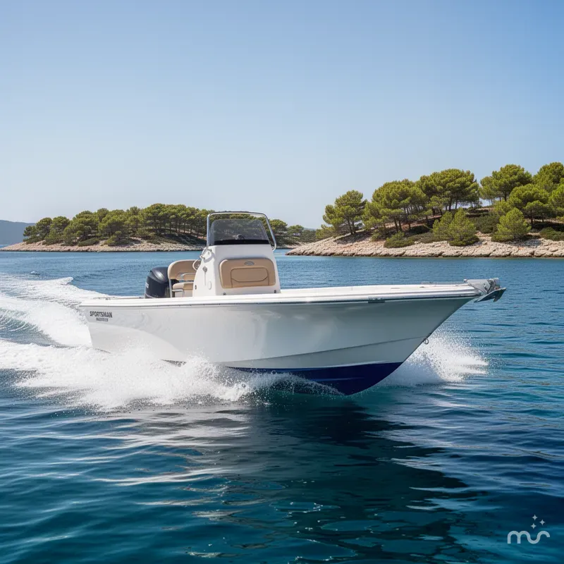 Slide: The Image of Sportsman Masters 227 Bay Boat 2015 - 4