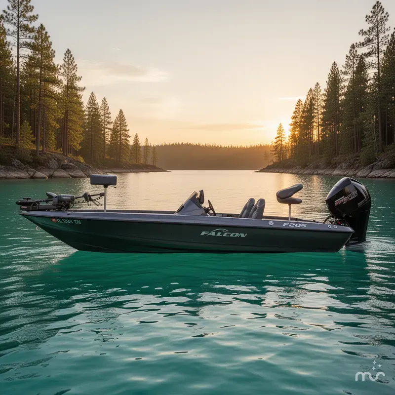 Slide: The Image of Falcon Boats F205 2023 - 2