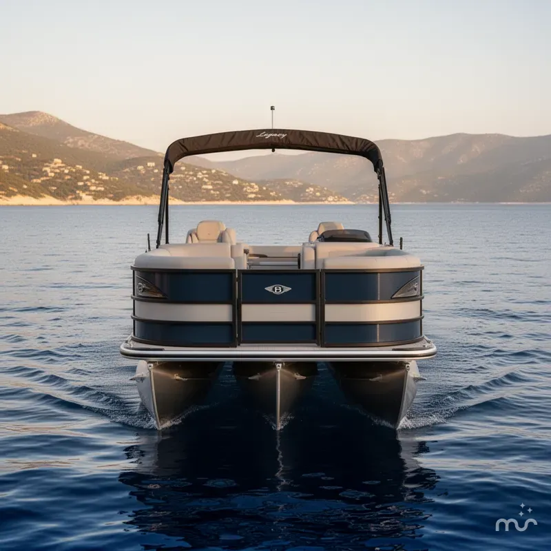 Slide: The Image of Bentley Pontoons Legacy 223 Swingback 2026 - 1