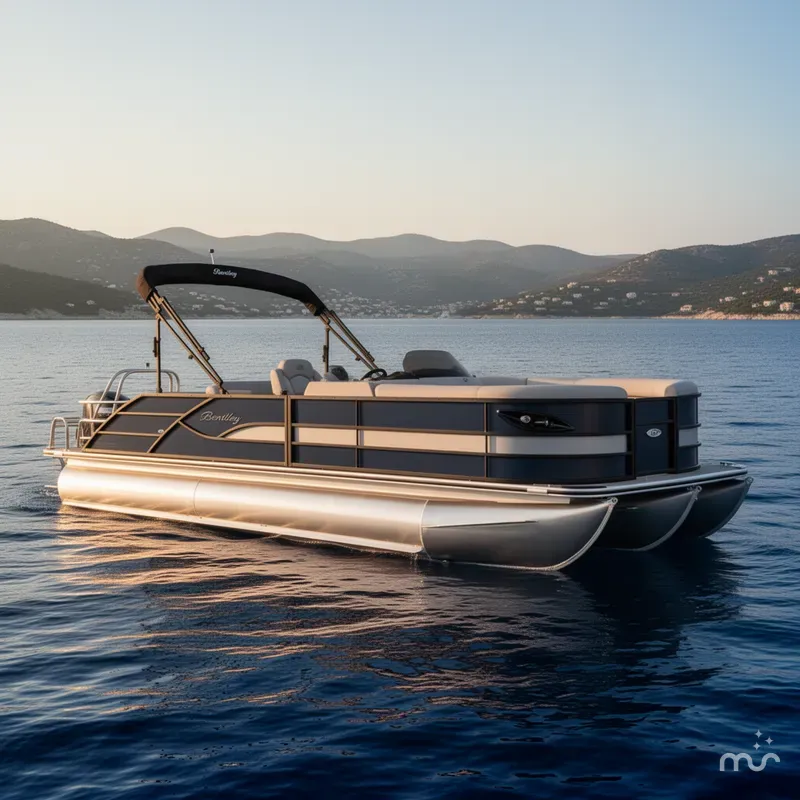 Slide: The Image of Bentley Pontoons Legacy 223 Swingback 2026 - 2