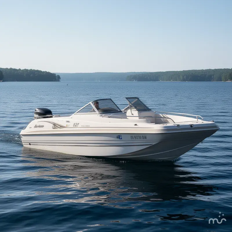 Slide: The Image of Hurricane SunDeck Sport 232 OB 2002 - 0