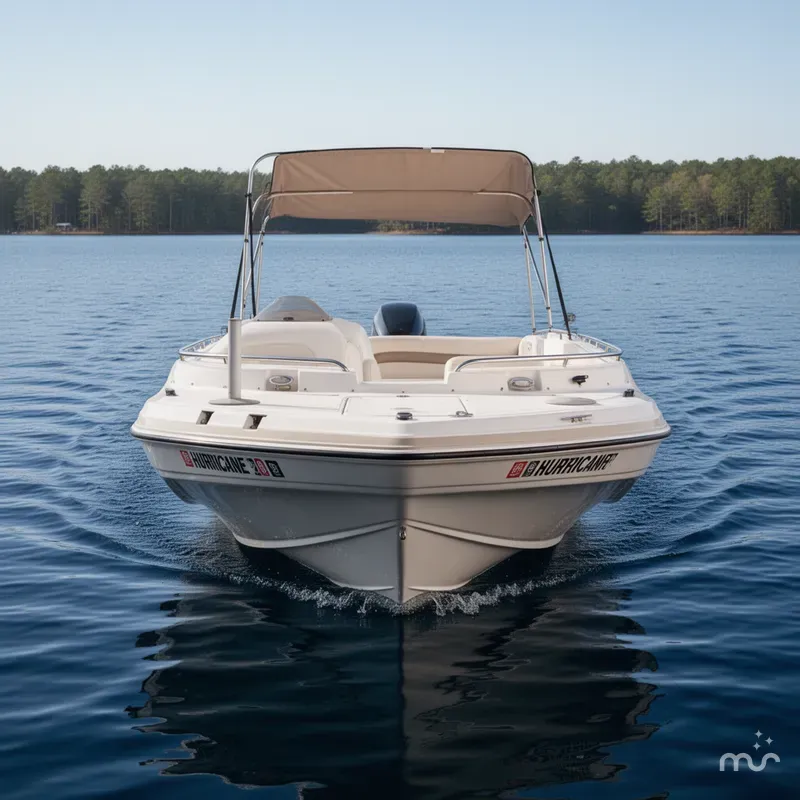 Slide: The Image of Hurricane SunDeck Sport 232 OB 2002 - 1