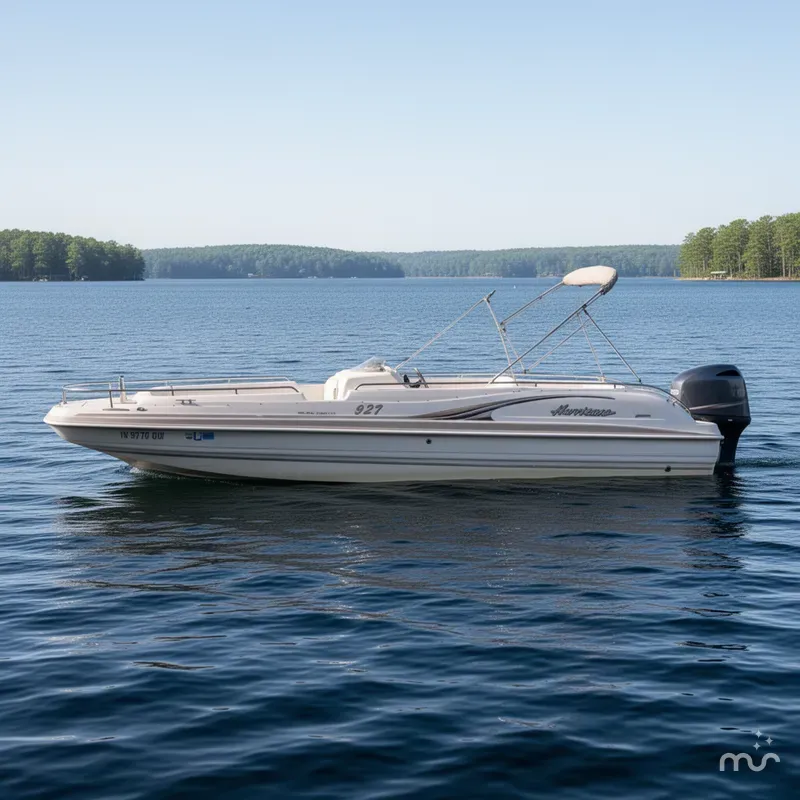 Slide: The Image of Hurricane SunDeck Sport 232 OB 2002 - 2