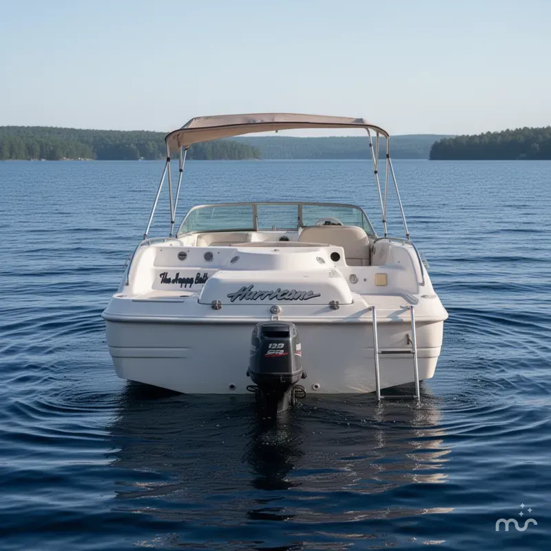 Slide: The Image of Hurricane SunDeck Sport 232 OB 2002 - 3