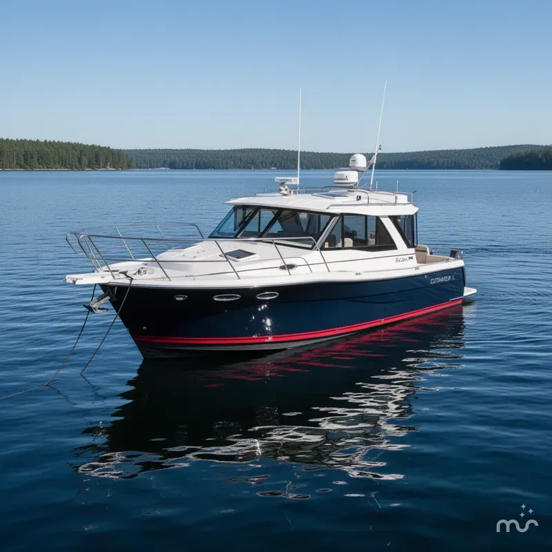 Slide: The Image of Cutwater C-30 Sedan 2022 - 2