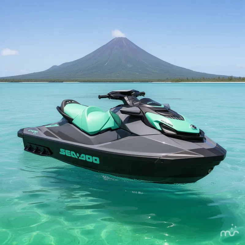 Slide: The Image of Sea-Doo GTI SE 170 Tech Package, Audio, iDF, iBR 2026 - 2