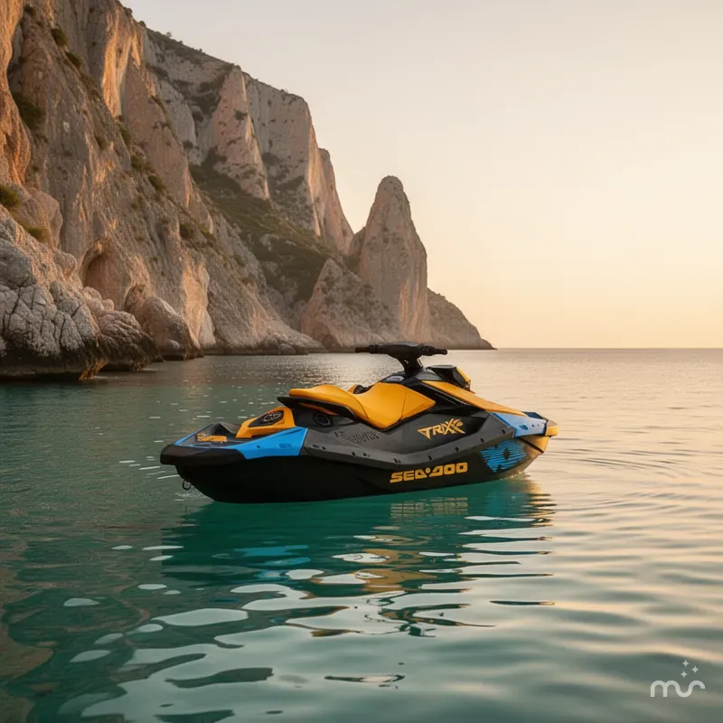 Slide: The Image of Sea-Doo Spark Trixx for 1 iBR and Audio in option 2026 - 4