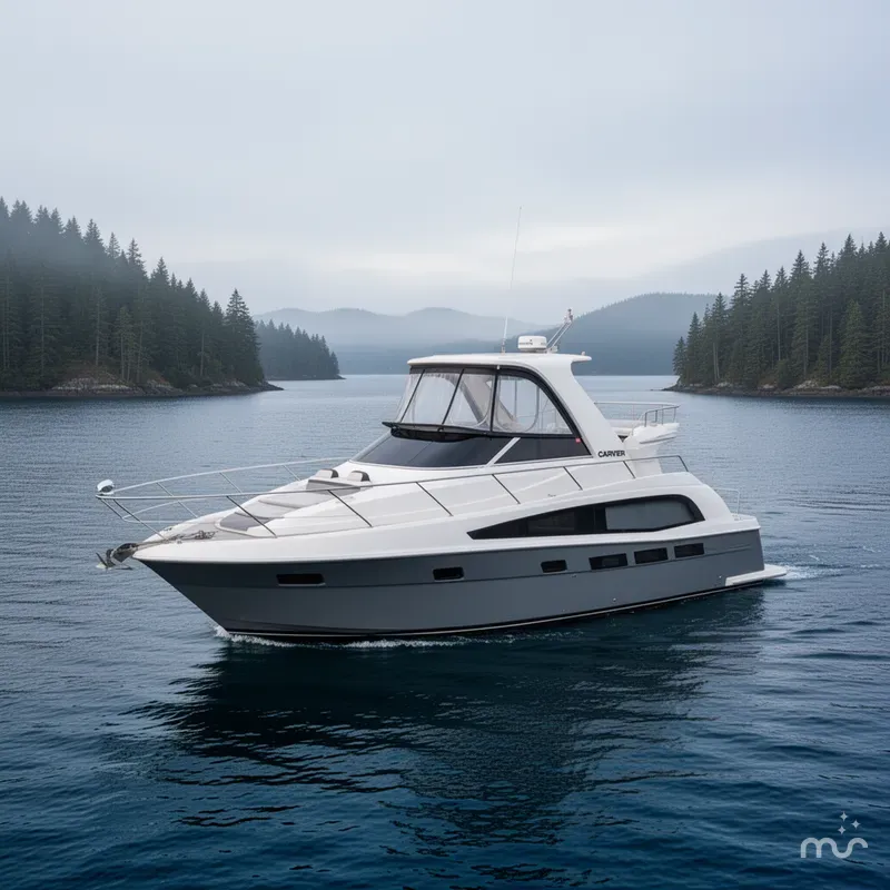 Slide: The Image of Carver Yachts 44 Sojourn 2009 - 2