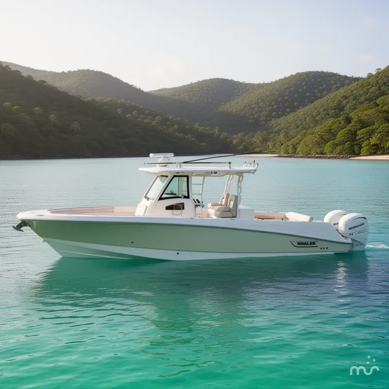 Slide: The Image of Boston Whaler 370 Outrage 2017 - 2
